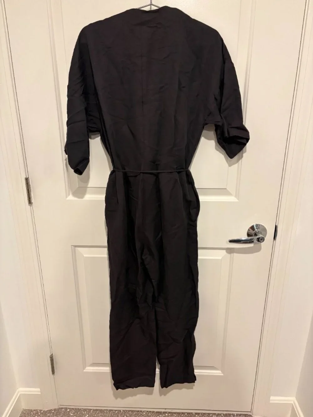 Ming brand Black linen jumpsuit